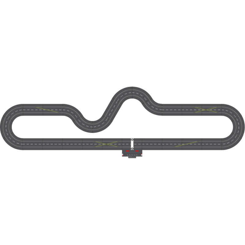 Large Track (9,3m and 4 cars)